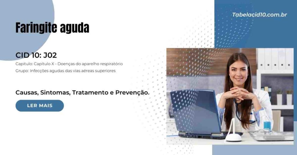 CID J02 - Faringite aguda